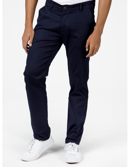 AMI｜CHINO PANTS (FTR031 CO0037 150) AMI PARIS BLACK STRAIGHT CUT COTTON CHINO PANTS – AREA+001